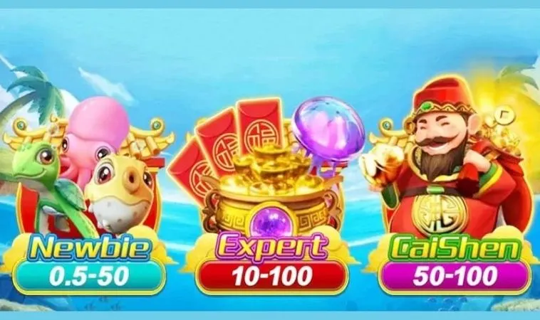 Chinh Phục Bắn Cá Thần Tài HB88: Bí Quyết Thắng Lớn Hấp Dẫn 2 Các phòng chơi Bắn Cá Thần Tài HB88
